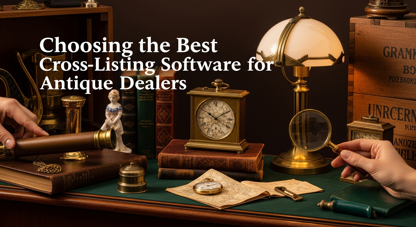 Blog header image for: Choosing the Best Cross-Listing Software for Antique Dealers